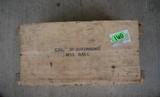 Original Military Surplus 300 Rounds .50 BMG M33 Ball Sealed Ammo Crate - Image 3 of 4