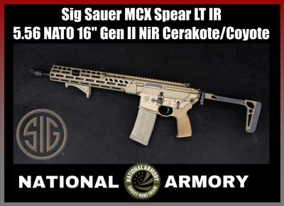 Sig Sauer MCX Spear LT IR 5.56 NATO 16