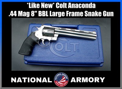 *Like New In Box* Colt Anaconda .44 Mag 8