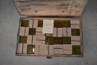 Cold War Era East German NVA 1,400 Rounds 7.62x39 M43 Training Ammo Crate - Image 5 of 6