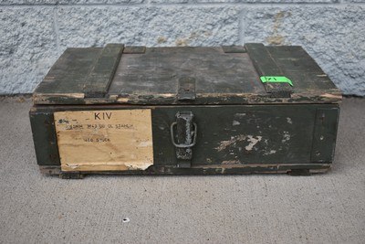 Cold War Era East German NVA 1,400 Rounds 7.62x39 M43 Training Ammo Crate - Image 2 of 6