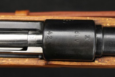 1942 DUV Mauser K98k 8mm WWII German Karabiner Matching WaA214 Wehrmacht - Image 17 of 25