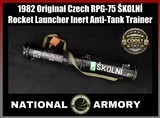 1982 Original Czech RPG-75 ŠKOLNÍ Rocket Launcher Inert Anti-Tank Trainer - Image 1 of 19