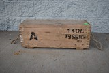 Pre-WWII Greek Military 1932 PCH 1400 Rds 7.92x57 Mauser Surplus Ammo Crate - Image 2 of 6