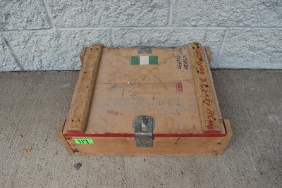 1973 Nigerian 7.62x51 NATO Blank Ammo Crate 1,000 Rds OFK Kaduna Military Surplus - Image 2 of 5