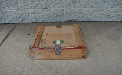 1973 Nigerian 7.62x51 NATO Blank Ammo Crate 1,000 Rds OFK Kaduna Military Surplus - Image 5 of 5