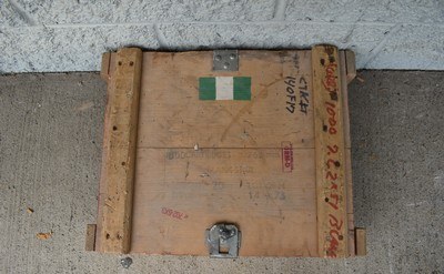 1973 Nigerian 7.62x51 NATO Blank Ammo Crate 1,000 Rds OFK Kaduna Military Surplus - Image 3 of 5