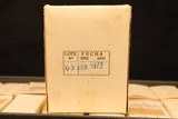 500 Rounds FAMAE Chile 7x57 Mauser FMJ Ammo 1972 Military Surplus In M2A1 Can - Image 3 of 9