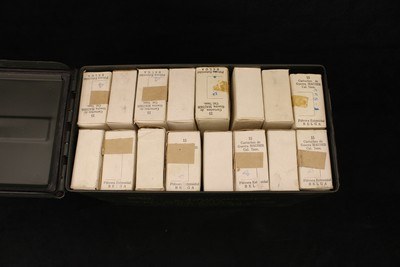 500 Rounds FAMAE Chile 7x57 Mauser FMJ Ammo 1972 Military Surplus In M2A1 Can - Image 2 of 9
