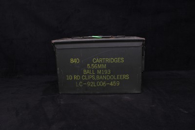 500 Rounds FAMAE Chile 7x57 Mauser FMJ Ammo 1972 Military Surplus In M2A1 Can - Image 9 of 9