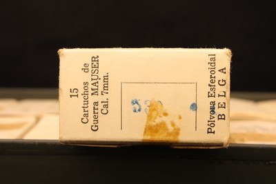 500 Rounds FAMAE Chile 7x57 Mauser FMJ Ammo 1972 Military Surplus In M2A1 Can - Image 5 of 9