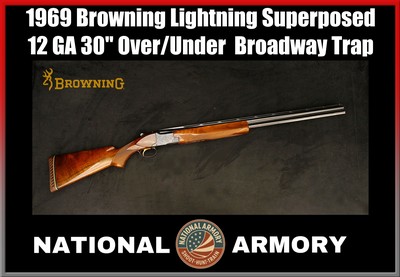 1969 Browning Superposed Lightning 12 Gauge 30