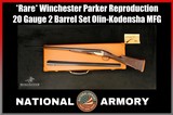 *Rare* Winchester Parker Reproduction 20 GA 2 Barrel Set Olin Kodensha Upland Shotgun - Image 1 of 25