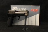 1992 Sig Sauer P220 West German .45 ACP Two-Tone Nickel *Unfired New Old Stock* - Image 9 of 25