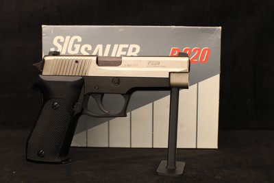 1992 Sig Sauer P220 West German .45 ACP Two-Tone Nickel *Unfired New Old Stock* - Image 6 of 25