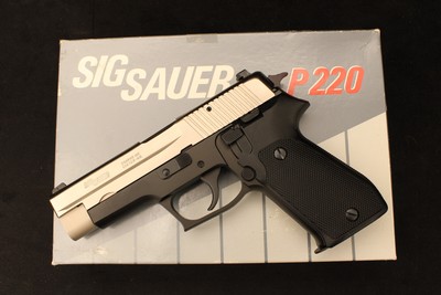 1992 Sig Sauer P220 West German .45 ACP Two-Tone Nickel *Unfired New Old Stock* - Image 4 of 25
