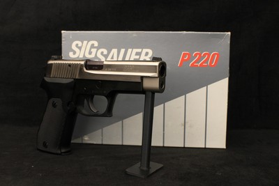1992 Sig Sauer P220 West German .45 ACP Two-Tone Nickel *Unfired New Old Stock* - Image 9 of 25