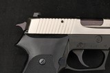 1992 Sig Sauer P220 West German .45 ACP Two-Tone Nickel *Unfired New Old Stock* - Image 12 of 25