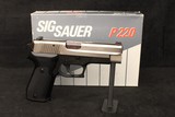 1992 Sig Sauer P220 West German .45 ACP Two-Tone Nickel *Unfired New Old Stock* - Image 7 of 25