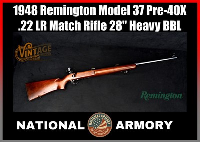 1948 Remington Model 37 Rangemaster .22 LR 28