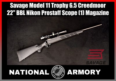 Savage Model 11 Trophy 6.5 Creedmoor 22