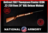 2007 Thompson Center ICON .22-250 Rem 24