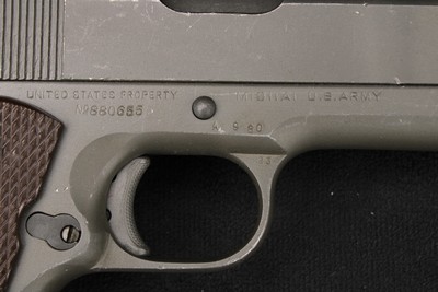 1943 Remington Rand M1911A1 U.S. Army Property Marked WWII .45 ACP 5