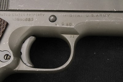 1943 Remington Rand M1911A1 U.S. Army Property Marked WWII .45 ACP 5