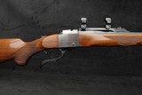 1986 Ruger No. 1 .243 Win Single Shot Falling Block Farquharson Style Rifle - Image 7 of 25
