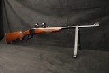 1986 Ruger No. 1 .243 Win Single Shot Falling Block Farquharson Style Rifle - Image 5 of 25