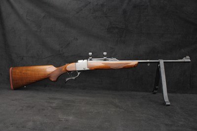 1986 Ruger No. 1 .243 Win Single Shot Falling Block Farquharson Style Rifle - Image 4 of 25