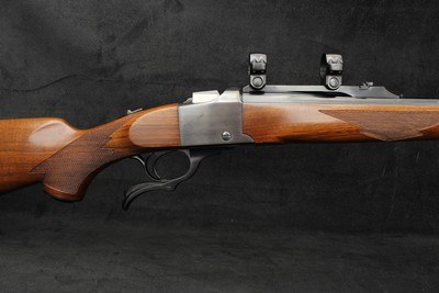 1986 Ruger No. 1 .243 Win Single Shot Falling Block Farquharson Style Rifle - Image 7 of 25