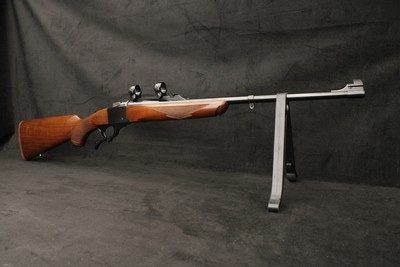 1986 Ruger No. 1 .243 Win Single Shot Falling Block Farquharson Style Rifle - Image 5 of 25
