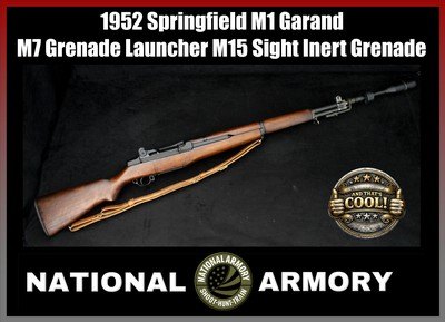 1952 Springfield M1 Garand M7 Grenade Launcher M15 Sight .30-06 SPRG USGI - Image 1 of 25