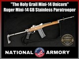 1990 Ruger Mini-14 GB Stainless Paratrooper Factory Side Folder .223 REM / 5.56 NATO - Image 1 of 25