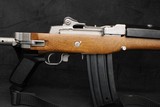 1990 Ruger Mini-14 GB Stainless Paratrooper Factory Side Folder .223 REM / 5.56 NATO - Image 8 of 25