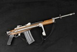 1990 Ruger Mini-14 GB Stainless Paratrooper Factory Side Folder .223 REM / 5.56 NATO - Image 4 of 25
