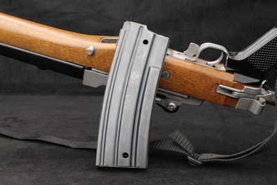 1990 Ruger Mini-14 GB Stainless Paratrooper Factory Side Folder .223 REM / 5.56 NATO - Image 25 of 25
