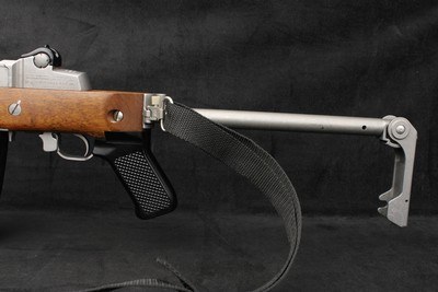 1990 Ruger Mini-14 GB Stainless Paratrooper Factory Side Folder .223 REM / 5.56 NATO - Image 16 of 25