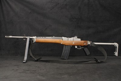 1990 Ruger Mini-14 GB Stainless Paratrooper Factory Side Folder .223 REM / 5.56 NATO - Image 14 of 25