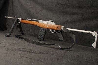 1990 Ruger Mini-14 GB Stainless Paratrooper Factory Side Folder .223 REM / 5.56 NATO - Image 15 of 25