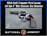1954 Colt Trooper First Issue .38 Special 4