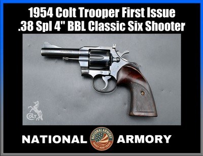 1954 Colt Trooper First Issue .38 Special 4