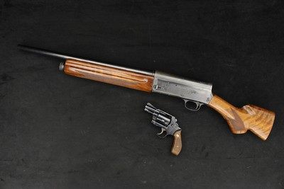 Browning Auto-5 Whippet & S&W Model 36 Fitz Special Outlaw Set! - Image 3 of 23