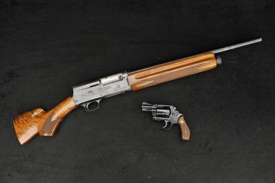 Browning Auto-5 Whippet & S&W Model 36 Fitz Special Outlaw Set! - Image 2 of 23