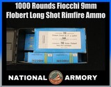 1000 Rounds Fiocchi 9mm Flobert Long Shot Rimfire Ammo w/ US Military Can - Image 1 of 7