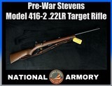 Pre-WWII Stevens Model 416-2 .22LR Target Rifle - Image 1 of 25