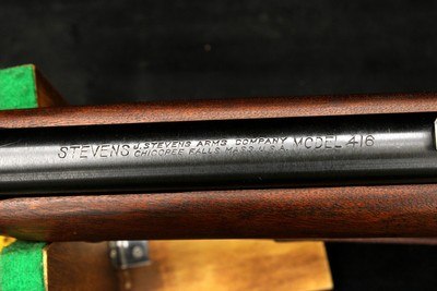 Pre-WWII Stevens Model 416-2 .22LR Target Rifle - Image 11 of 25