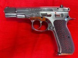 CZ 75 high polish Stainless 9mm - 2 of 14