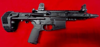Aero X15 braced pistol 5.56